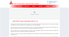 Desktop Screenshot of apexcorporation.net